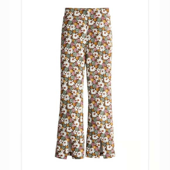 Hollister Pants - Hollister Floral Flare Leggings Size Small